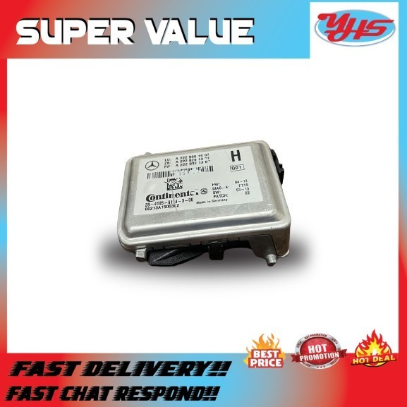 USED ORI MERCEDES W222 S400 2014-2018 FRONT MULTI FUNCTION CAMERA MODULE