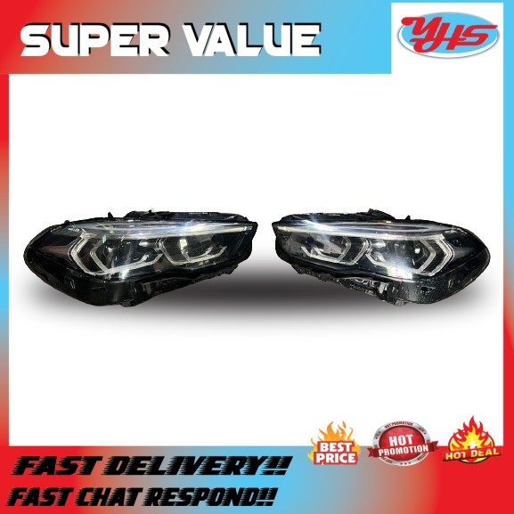 USED ORI BMW 218i F44 2015-2022 HEAD LAMP RH LH (LH) thumbnail