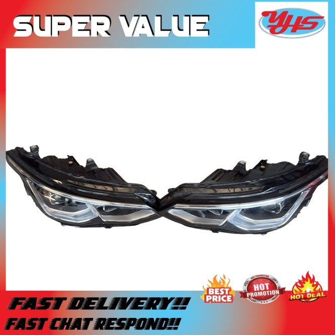 USED ORI VOLKSWAGEN GOLF MK8 2017-2023 HEAD LAMP RH LH (RH) thumbnail