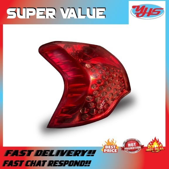 PEUGEOT 3008 2008-2014 TAIL LAMP LH