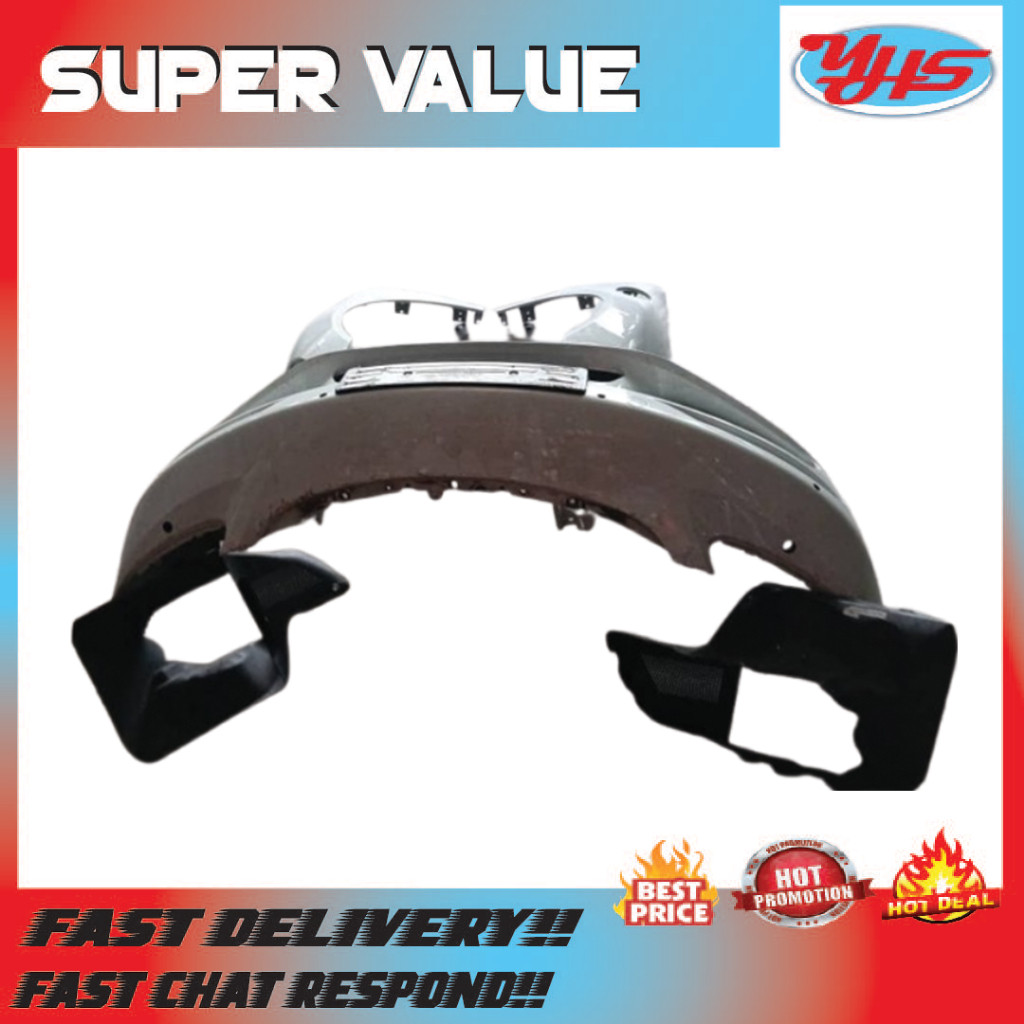 Porsche 718 Cayman 2016-2020 Front Bumper with Air Ducts & Fender FLH FRH thumbnail