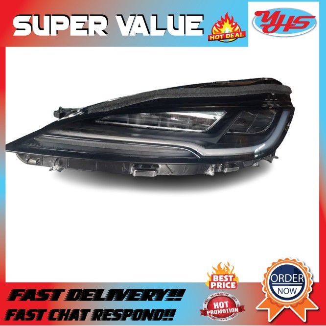 USED ORIGINAL TESLA MODEL 3 2020-2025 HEADLIGHT GENUINE LEFT