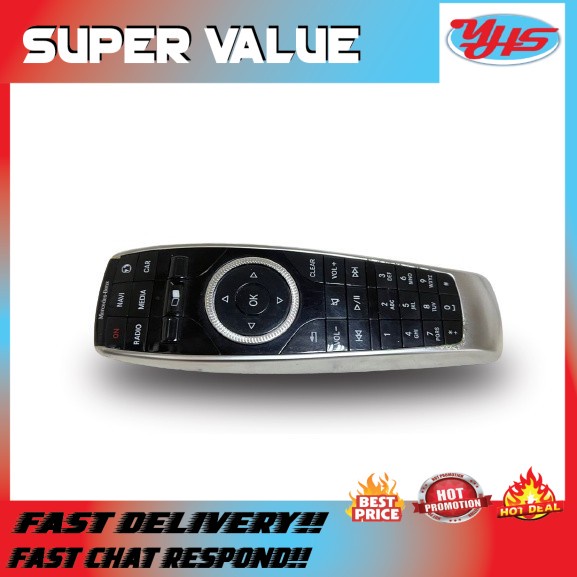 USED ORI MERCEDES SCLASS W222 RADIO REMOTE CONTROL