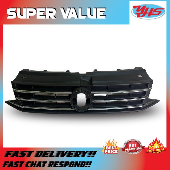 VOLKSWAGEN POLO VENTO 1.6 1.2 2014-2017 BUMPER FRONT GRILLE