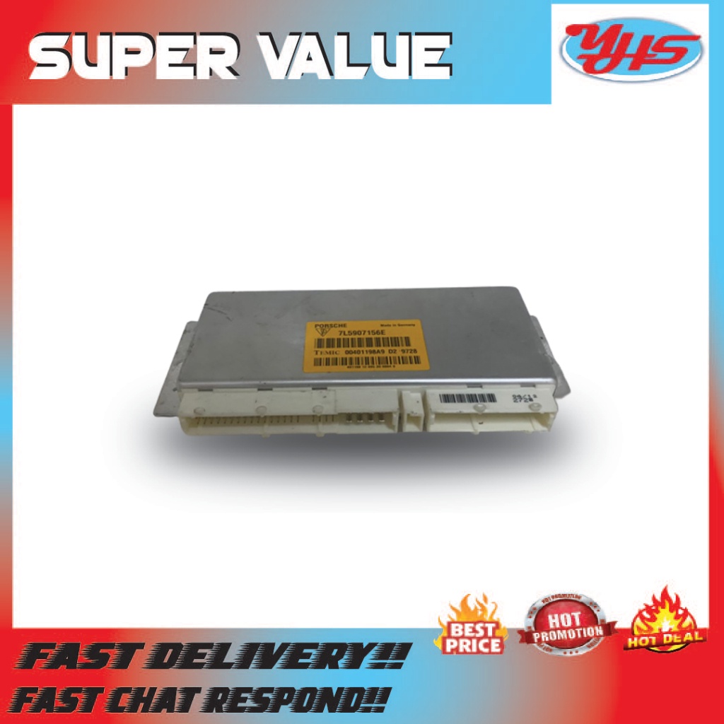Used Ori Porscher Cayenne 957 4.8 Air Suspension Control Unit Module 7L5907156A thumbnail