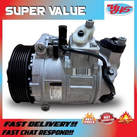 DENSO ORI PORSCHE VW TOURED CAYNNE 4.8 957-955-958 2012-2020 COMPRESSOR
