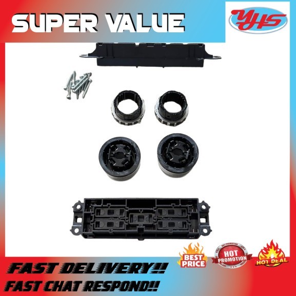 USED ORI FORD MK6 S550 MUSTANG 2014-2023 CLIMATE CONTROL UNIT SWITCHES ( TUNE, VOL, MEDIA, CD)