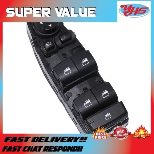 NEW ORI BMW F15 HRYBRID 40E 2015-2019 POWER WINDOW SWITCH