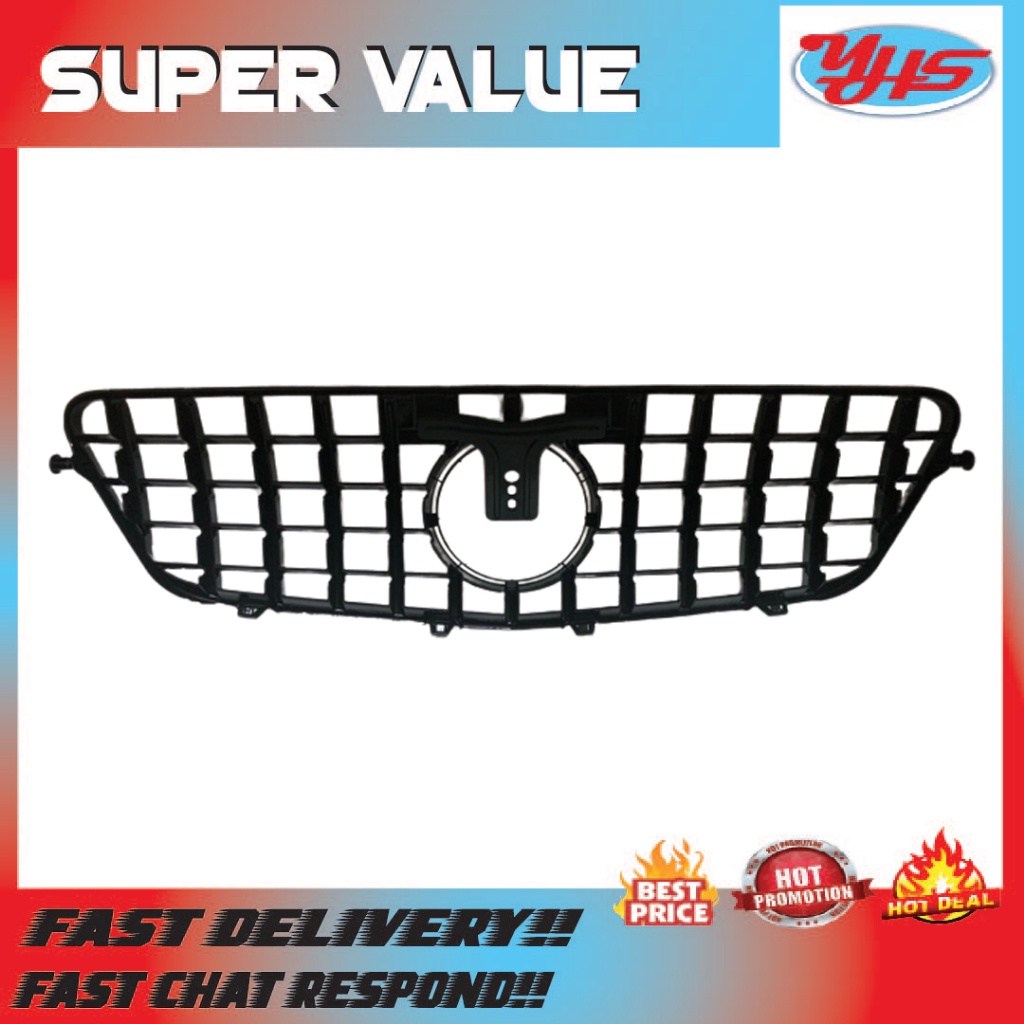 Mercedes Benz W212 09-13 GT Grille Black OEM Taiwan thumbnail