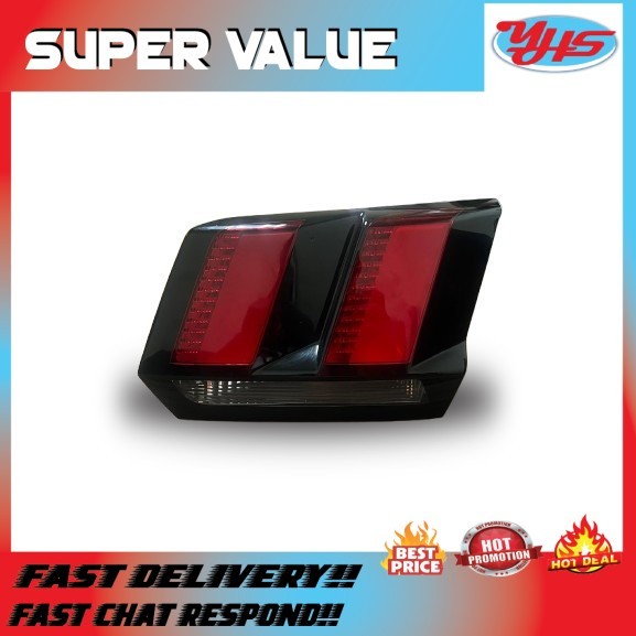 USED ORI PEUGEOT 3008 T9 2014-2019 REAR INNER TAIL LIGHT RH