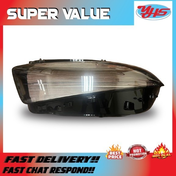 NEW ORI MERCEDES W177 2015-2019 HEADLAMP GLASS LH