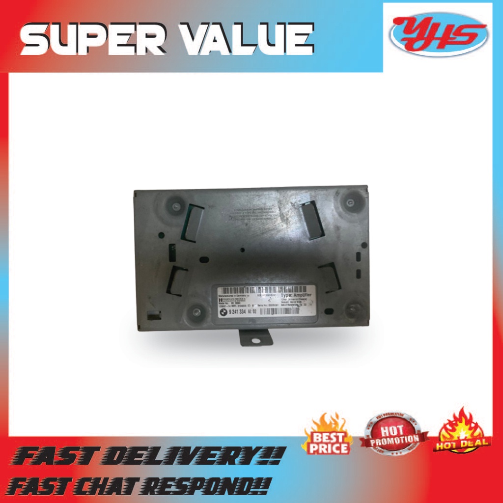 Used Ori BMW OEM F10 528I 535I 2011-13 AUDIO HIFI AMP AMPLIFIER 9241334 thumbnail