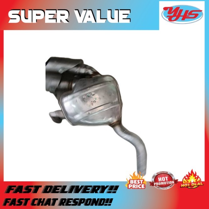 2015 - 2018 PORSCHE MACAN 95B EXHAUST MUFFLER SILENCER TAIL PIPE REAR (ORI) (USED) (LEFT (95B253611M))