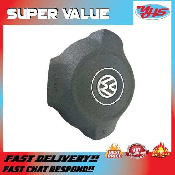 USED ORIGINAL VOLKSWAGEN TOURAN STEERING AIRBAG