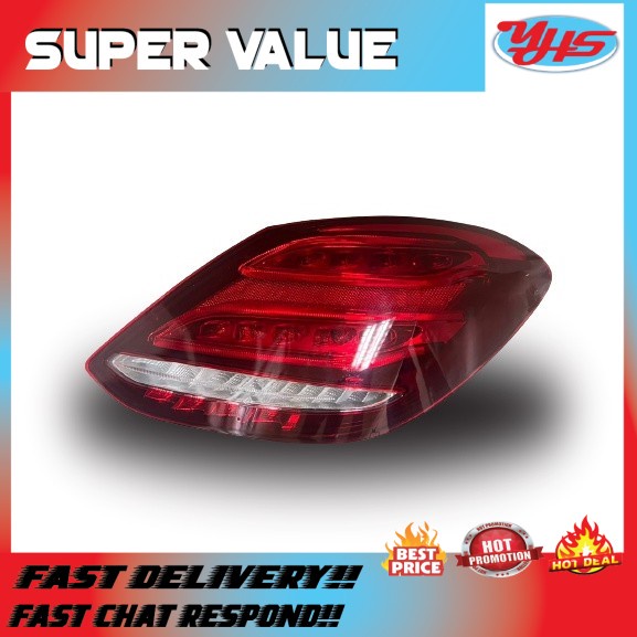 NEW OEM MERCEDES C-CLASSS W205 2015/2018 LED TAIL LAMP RIGHT