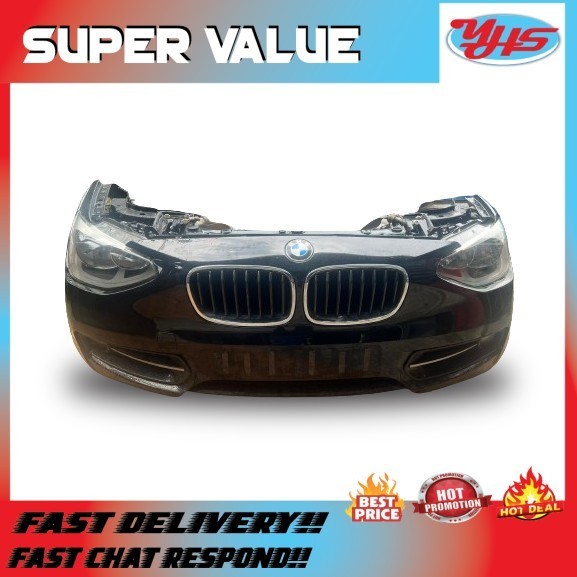 USED ORI BMW 2SERIES F20 2013-2016 NOSE CUT FRONT PANEL COMPLETE