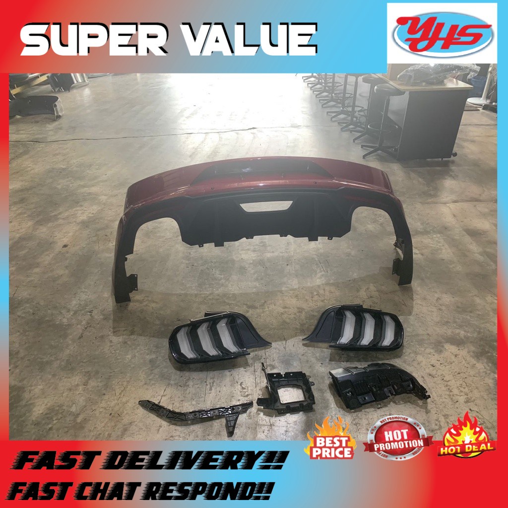 FORD MUSTANG NEW FACE 2020 BUMPER TAIL LAMP REAR BUMPER