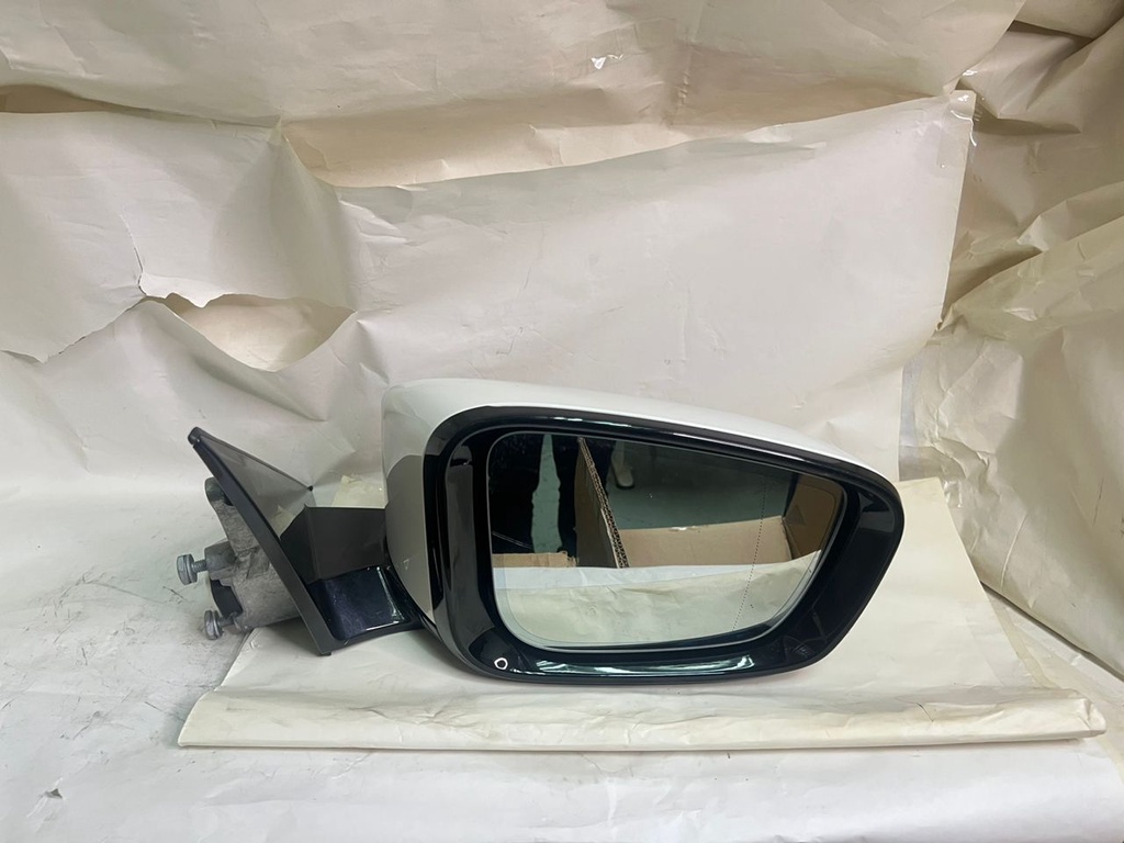 USED ORI BMW G30 5 SERIES 2016-2022 SIDE MIRROR WHITE (RIGHT)
