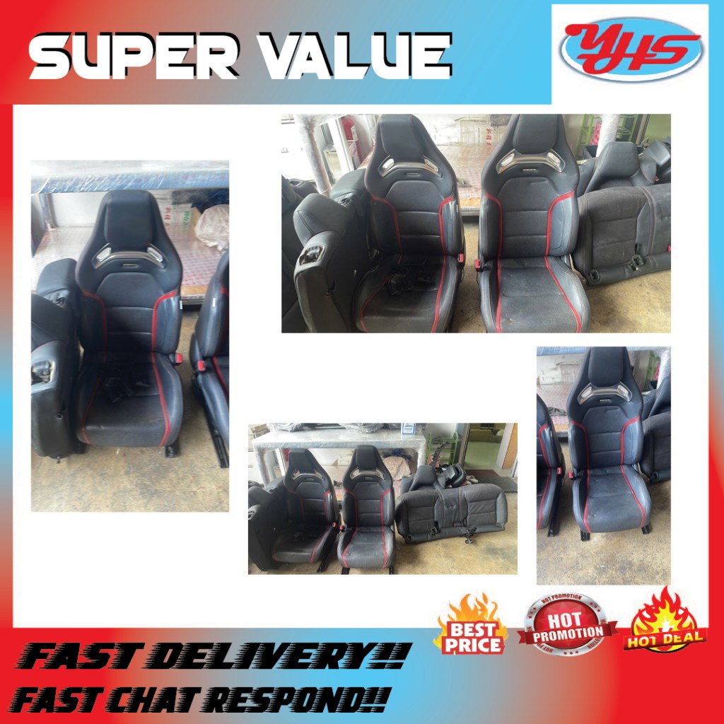 A176 \ W117 AMG SEAT FRONT & REAR