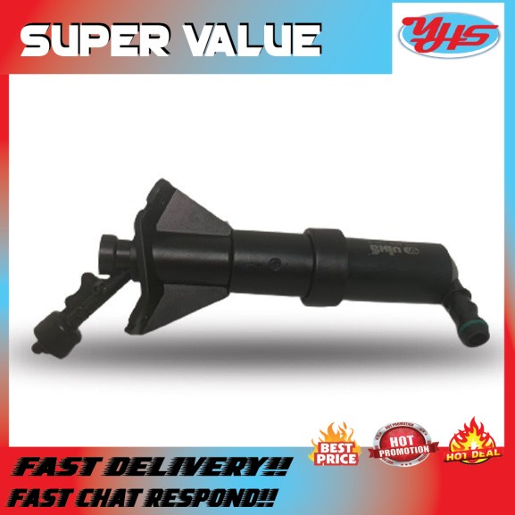 NEW ORI VOLKSWAGEN PASSAT CC B7 HEADLIGHT WASHER LIFT CYLINDER WITH SPRAY JET LEFT