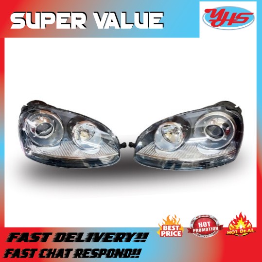 NEW OEM VOLKSWAGEN MK5 GOLF GTI 2009-2013 HEADLAMP (RIGHT)