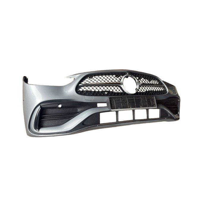 USED ORIGINAL MERCEDES C CLASS W206 2018-2025 AMG LINE FRONT BUMPER AND REAR LOWER SPOILER thumbnail