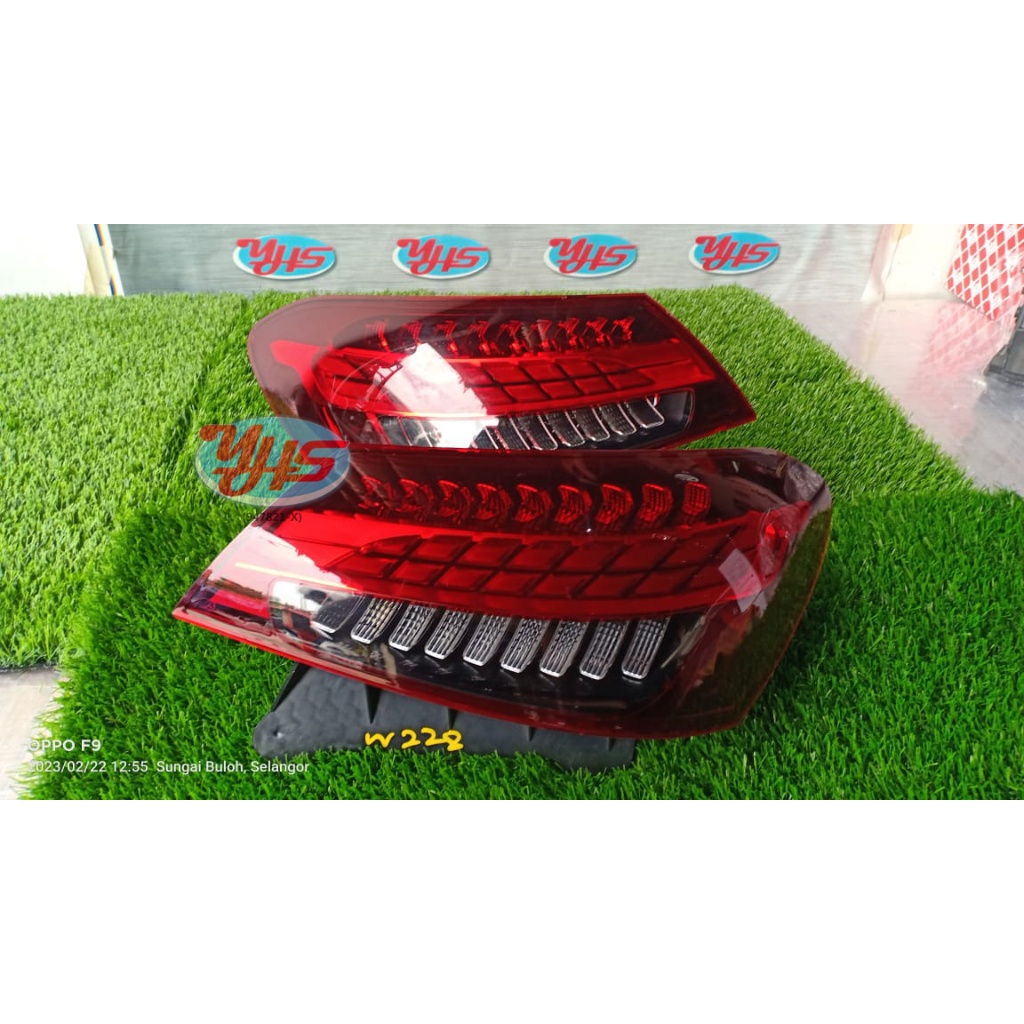 USED W228 tail light set thumbnail