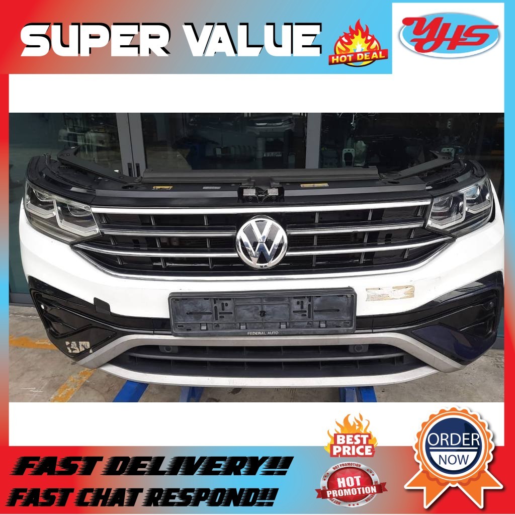 USED ORIGINAL VW TIGUAN ALL SPEC 2.0 R 2016-2021 FRONT NOSE CUT