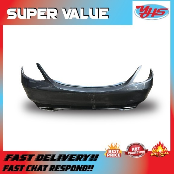 USED ORI MERCEDES W205 AMG LINE 2014-2017 REAR BUMPER