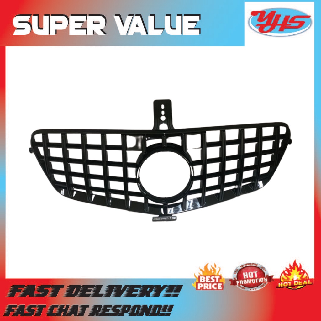 Mercedes Benz W212 09-13 GT Grille Black OEM Taiwan thumbnail