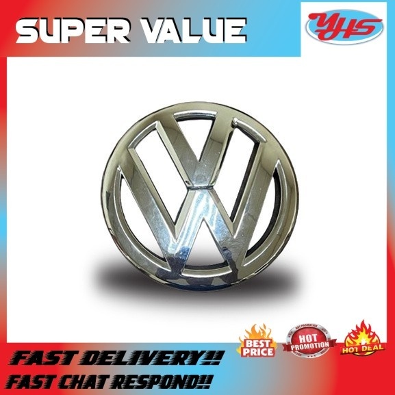 NEW OEM VOLKSWAGEN POLO 1.2 FRONT GRILL LOGO