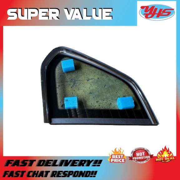 NEW ORI VOLKSWAGEN TIGUAN REAR SIDE WINDOW RH LH (LH) thumbnail