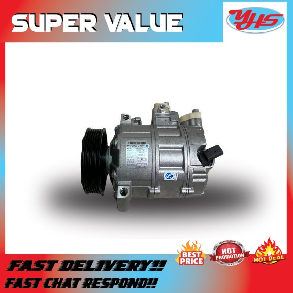 NEW OEM VOLKSWAGEN MK5/MK6 2012-2017 AC COMPRESSOR