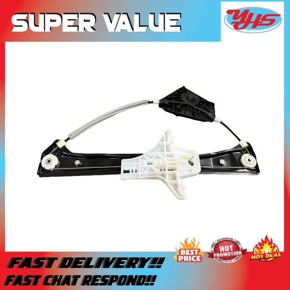 NEW ORI VOLKSWAGEN JETTA WINDOW REGULATOR WITHOUT MOTOR
