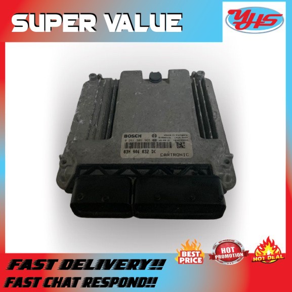 USED ORI VOLKSWAGEN PORSCHE CAYENNE 955 3.2 2013-2017 ENGINE/MOTOR CONTROL MODULE