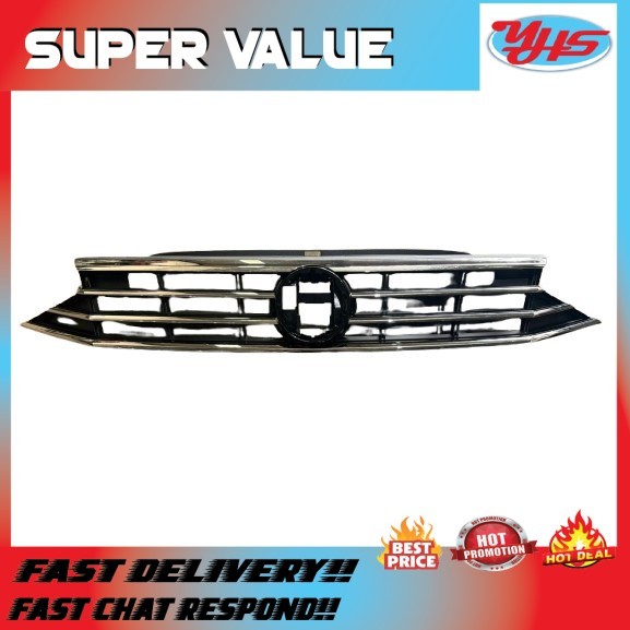 NEW ORI VOLKSWAGEN PASSAT B8 RADIATOR GRILLE