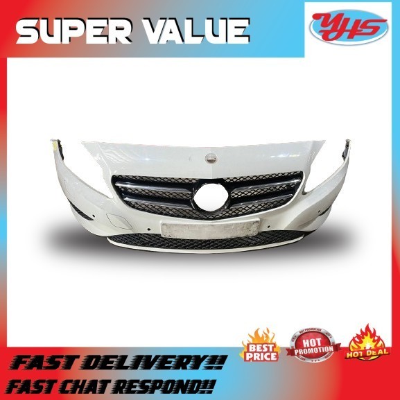 USED ORI MERCEDES W176 CLASSIS LINE 2013-2016 FRONT BUMPER