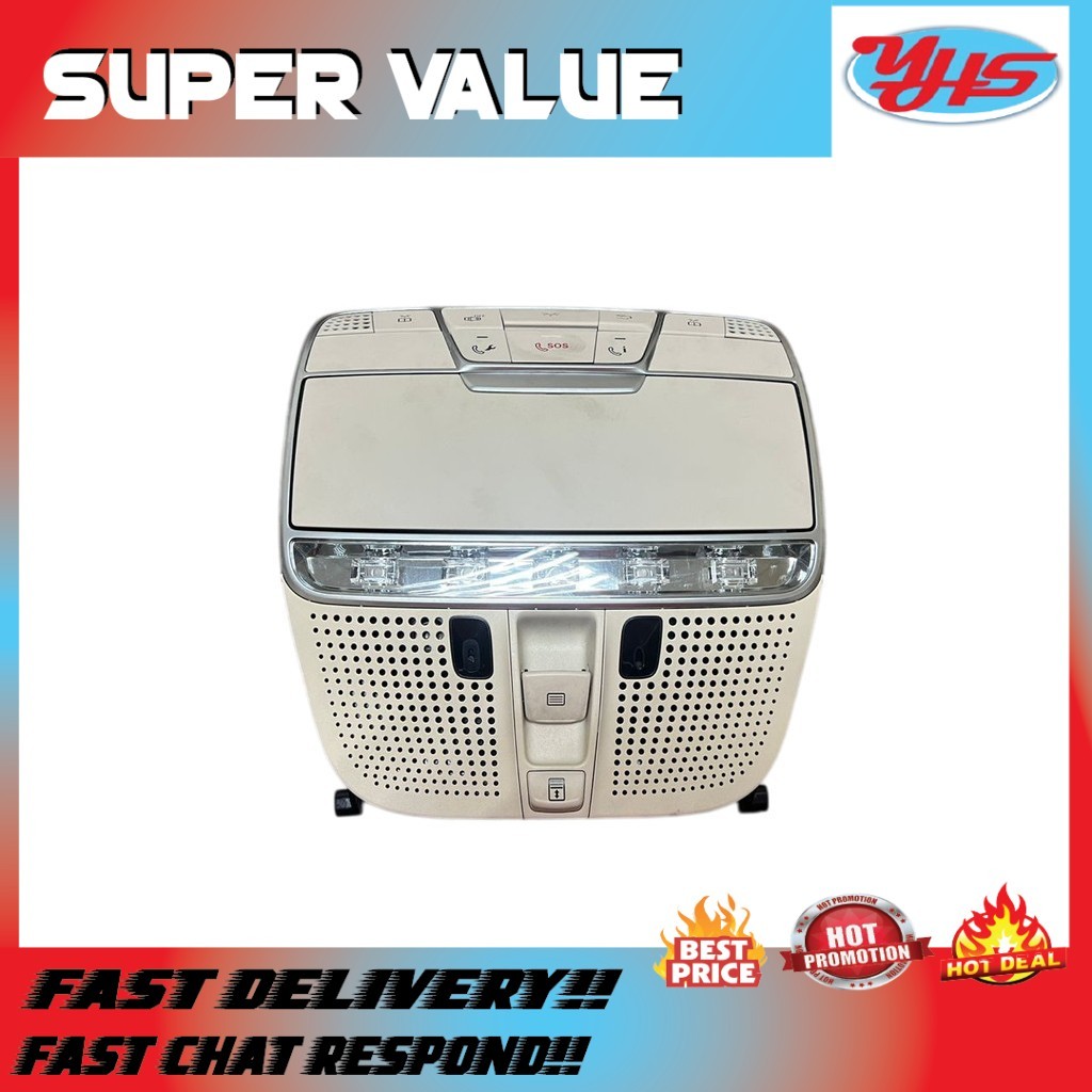 USED ORI MERCEDES SCLASS W222 2014-2018 FRONT INTERIOR LIGHTING