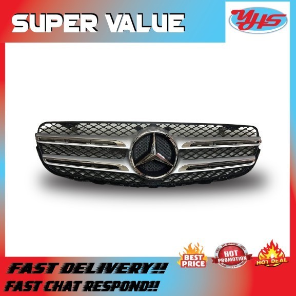 NEW ORI MERCEDES W253 2015-2020 FRONT RADIATOR GRILLE