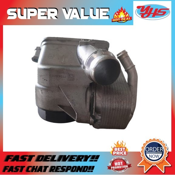 USED ORIGINAL BMW F10 F30 F20 F32 N20 2014-2018 USED ORIGINAL OIL FILTER HOUSING COOLER