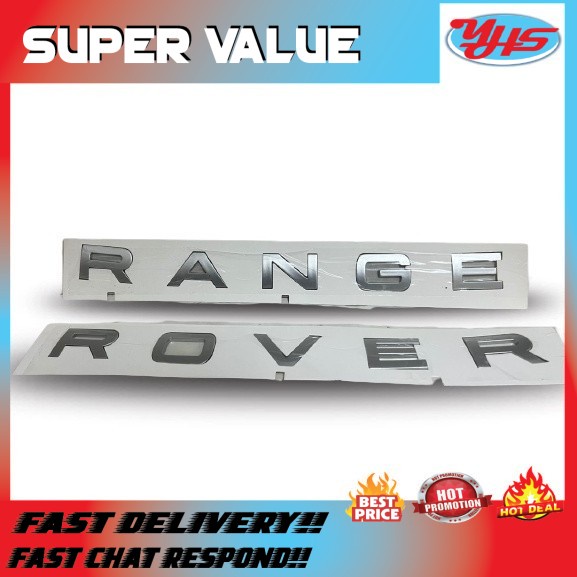 NEW ORI LAND ROVER EVOQUE 2.0T 2013-2016 FRONT NAMPELATE