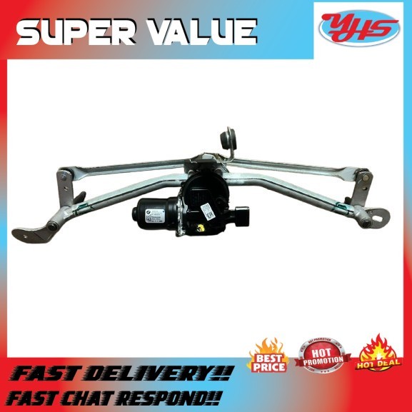NEW ORI BMW X7 G07 2019-2024 FRONT WIPER MOTOR & LINKAGE