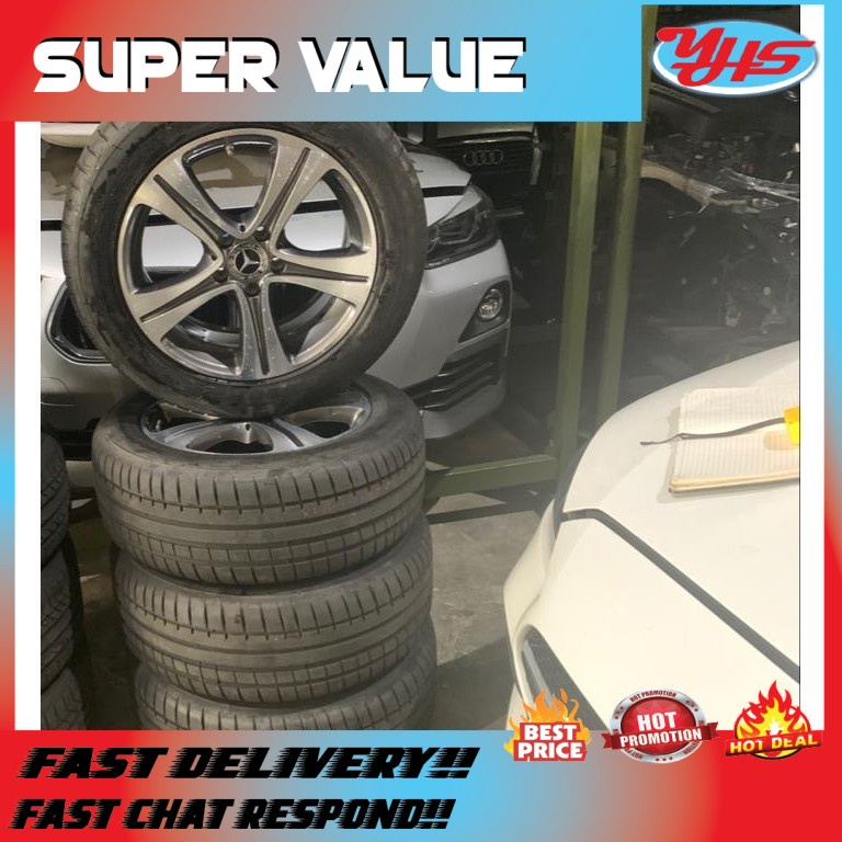 MERCEDES E CLASS CCLASS 212-205 253 2018-2022 NEW CAR TYRE & RIM