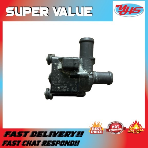 USED ORI AUDI A4 S4 VW TOUARED 2014-2022 AUXILIARY ADDITIONAL WATER PUMP