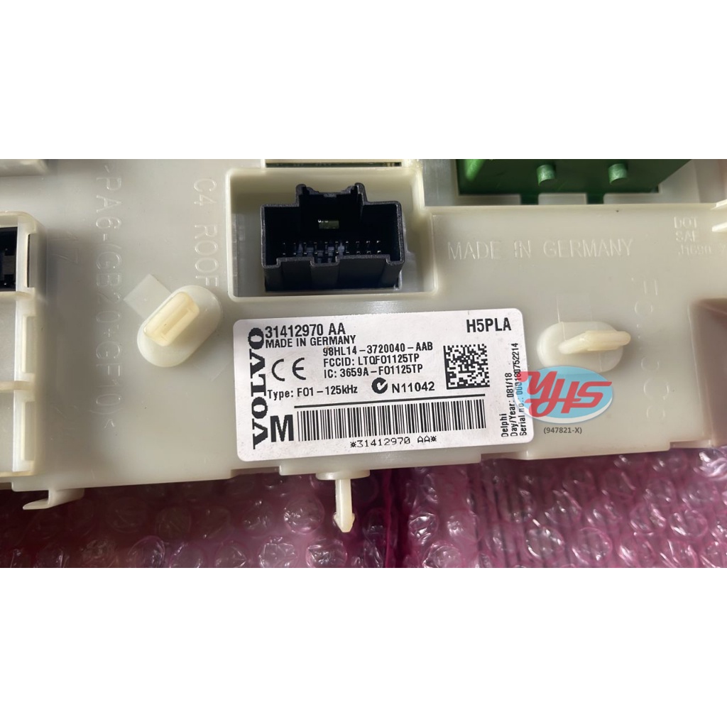 NEW Volvo S60 1.6 2015 - 2017 year BCM module thumbnail