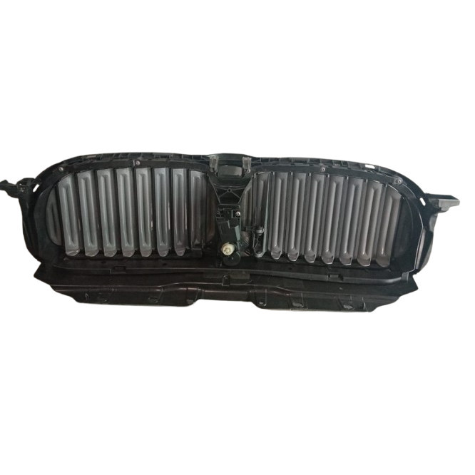 USED ORI B 750i 7 SERIES DRIVE FRONT BUMPER SHUTTER GRILLE thumbnail