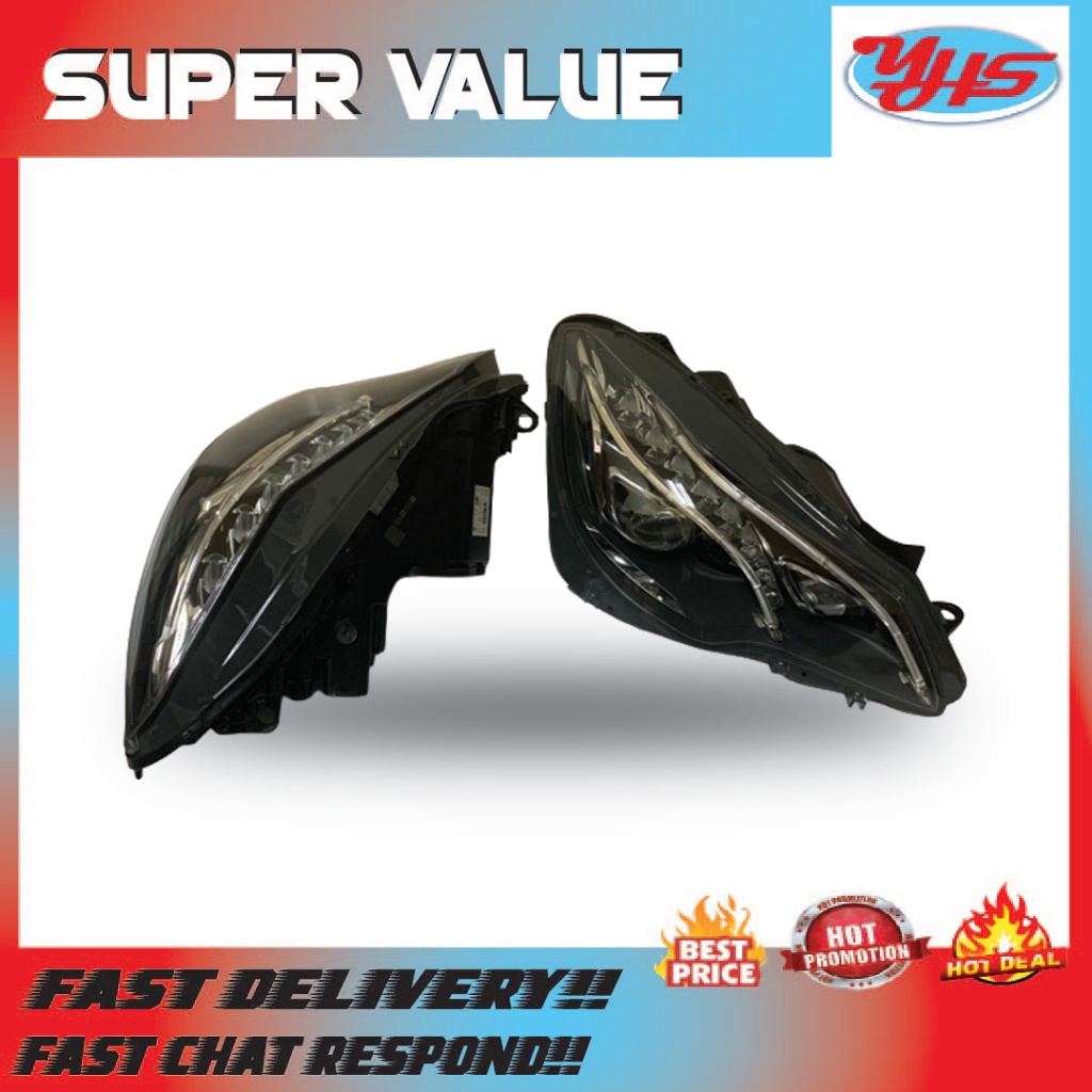 Used Ori Mercedes Benz New model W207 Coupe Head Light A2079064100 (lampu depan) (RH) thumbnail