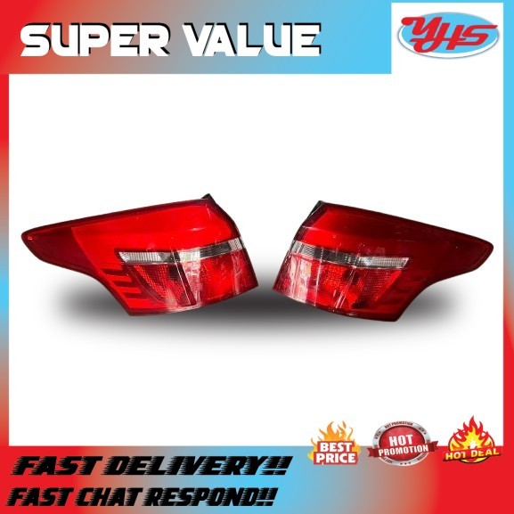 USED ORI FORD FOCUS 2015-2016 TAIL LAMP RH/LH (LH) thumbnail