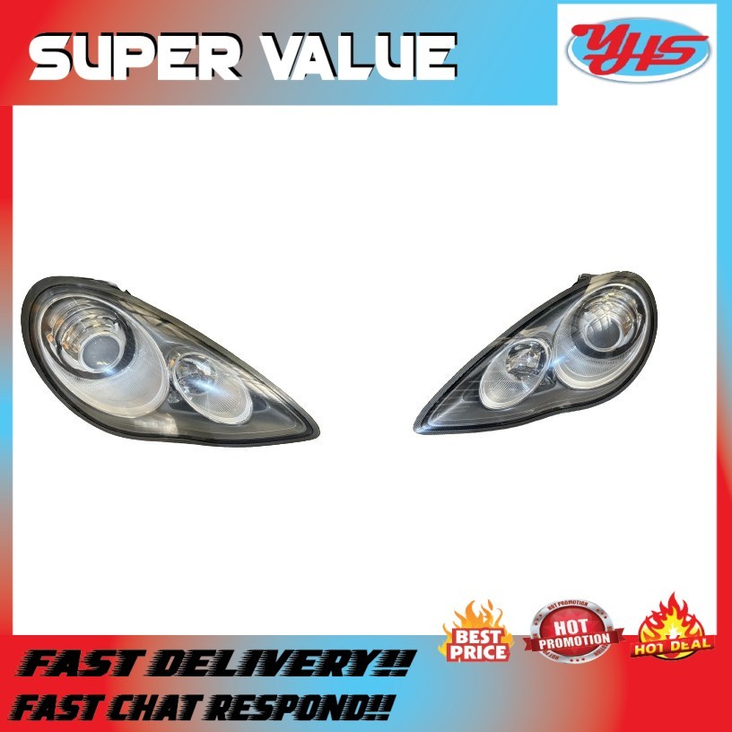 USED ORI PORSCHE PANAMERA 970 2010-2016 HEADLAMP RH LH (RH) thumbnail