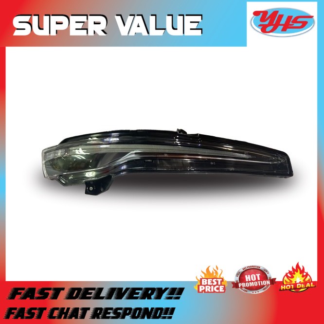 USED ORI MERCEDES W213-238-205 2014-2018 FRONT LH SIDE MIRROR  LIGHT